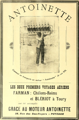 1909.1. - Antoinette advert.png