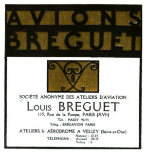 1919 - Avions Bréguet logo.png